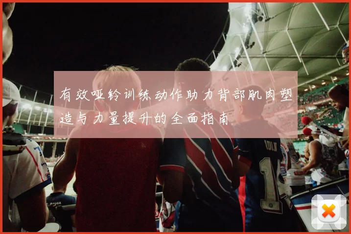 有效哑铃训练动作助力背部肌肉塑造与力量提升的全面指南